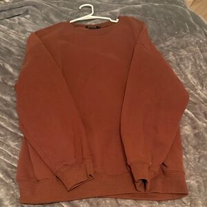 Women’s brown crewneck